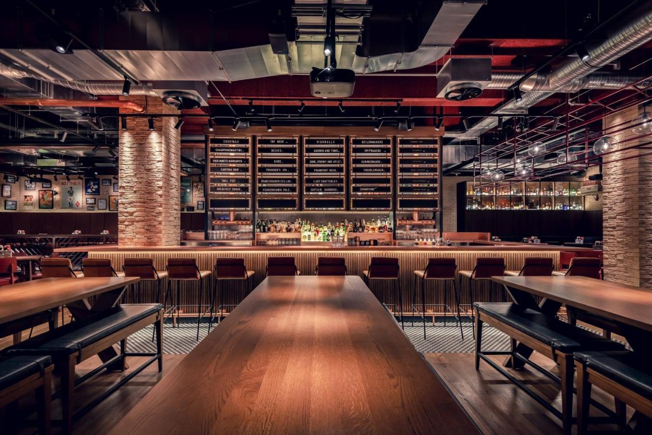 פרנקפורט Frankfurt Marriott Hotel מראה חיצוני תמונה Interior of the restaurant